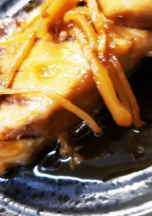 冷凍ぶりで♪ぶりの煮付け-レシピのメイン写真
