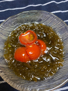 トマトでもずく酢-レシピのメイン写真