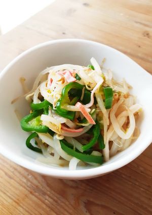 もやしとピーマンの中華風和え-レシピのメイン写真