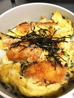 アレンジ無限大!海老フライ卵とじ丼-レシピのメイン写真