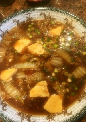 家では麻婆豆腐と呼ばれている中華スープ-レシピのメイン写真