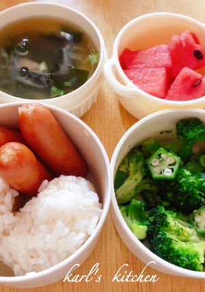 簡単ゆる糖質制限朝食弁当-レシピのメイン写真
