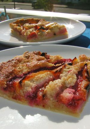 焼きたて・プラムとルバーブのパイ-レシピのメイン写真