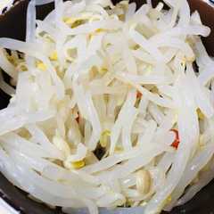รูปของ もやしの漬物
