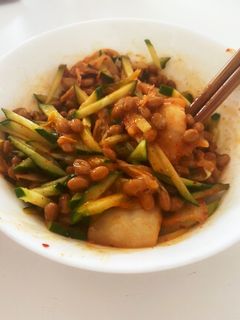 キムチ納豆和え-レシピのメイン写真
