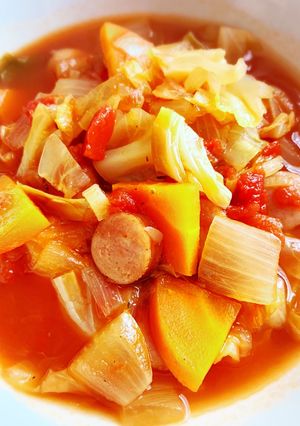 野菜たっぷりスープ-レシピのメイン写真