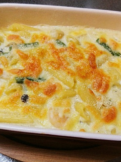 ペンネパスタで簡単グラタン♪-レシピのメイン写真