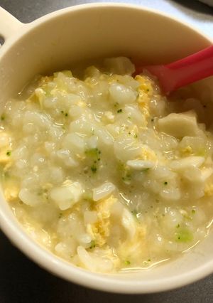 栄養たっぷり♥やさしい卵雑炊-レシピのメイン写真