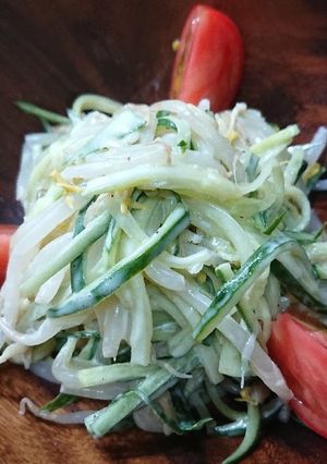 もやきゅうマヨサラダ-レシピのメイン写真