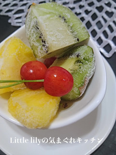 フローズンフルーツ-レシピのメイン写真