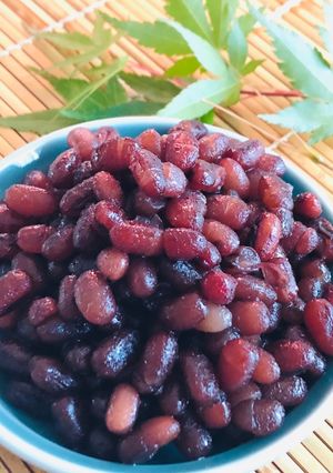 かのこ大納言(小豆の蜜漬け)-レシピのメイン写真