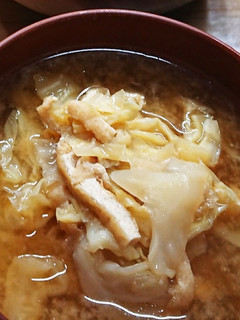 密なキャベツのお味噌汁-レシピのメイン写真