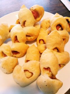 今すぐ食べたい!1時間で手捏ベーコンエピ-レシピのメイン写真