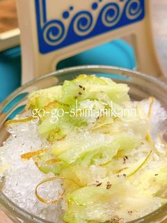 キウイのかき氷-レシピのメイン写真