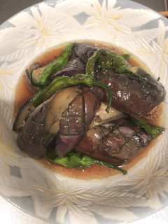 ナスとインゲンの揚げひたし-レシピのメイン写真