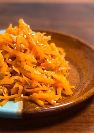 レンジで簡単☆旨うまにんじんしりしり-レシピのメイン写真
