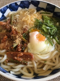 牛カルビの冷やしぶっかけうどん-レシピのメイン写真