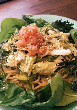 夏にぴったり簡単冷製明太パスタ-レシピのメイン写真