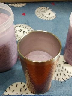 バナナブルーベリーのスムージー-レシピのメイン写真