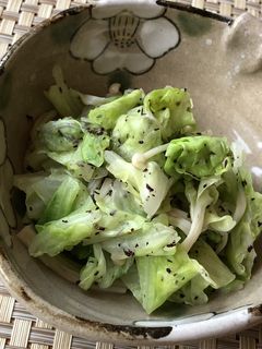 キャベツとえのきのゆかり和え-レシピのメイン写真