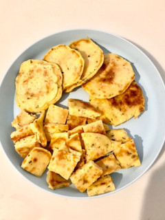 離乳食後期!米粉のお好み焼き-レシピのメイン写真