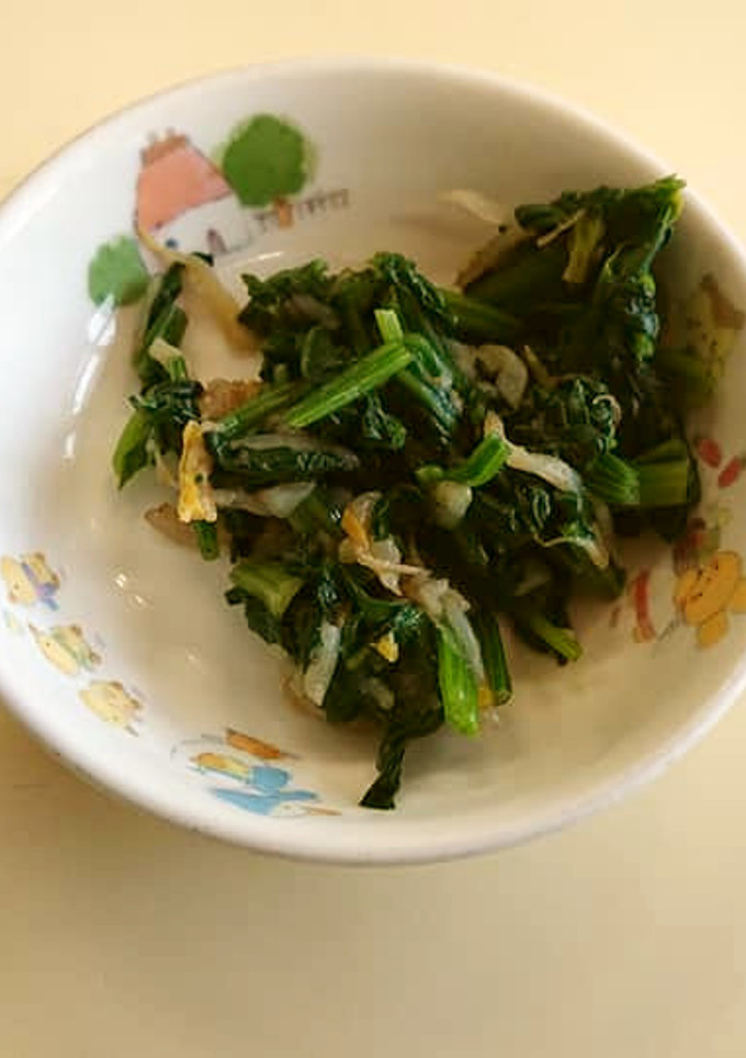 【保育所給食】ほうれん草のお浸し-レシピのメイン写真