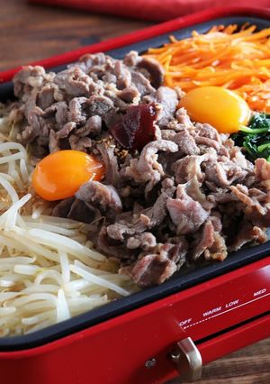 香ばしい！ラム肉の石焼風ビビンバ！-レシピのメイン写真