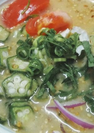 鶏ささみと薬味の冷や汁-レシピのメイン写真