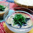 サバ味噌煮缶de冷製ゴマだれ★ざるうどん