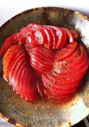 トマトのコンポート風サラダ-レシピのメイン写真
