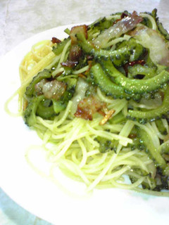 夏こそ!ゴーヤパスタ-レシピのメイン写真