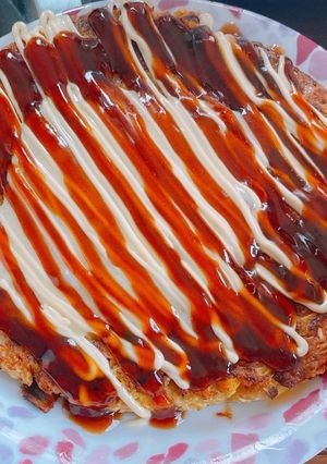 ｵｰﾄﾐｰﾙでお好み焼き☆お好ミール-レシピのメイン写真