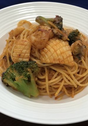 いかと海老のペスカトーレ-レシピのメイン写真
