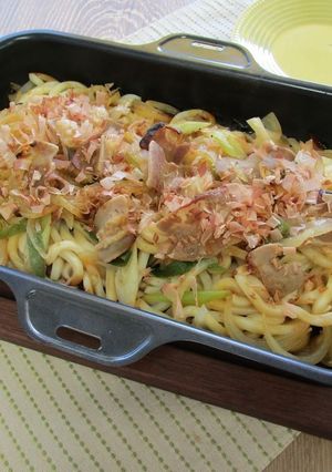 津山ホルモンうどん-レシピのメイン写真