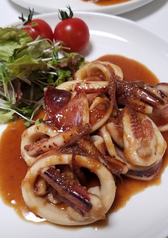お二人さんの☆イカの生姜焼き！-レシピのメイン写真