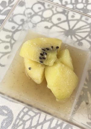爽やかキウイゼリー-レシピのメイン写真
