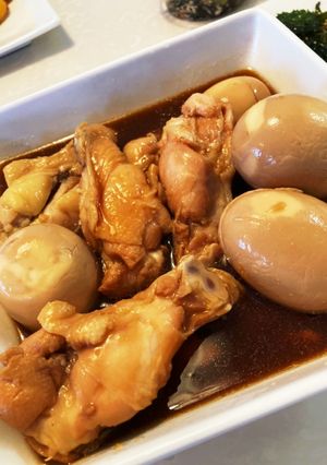 【低温調理器】鶏手羽元のさっぱり煮-レシピのメイン写真