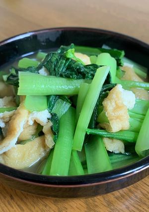 【スピードおかず】時短！小松菜の煮浸し-レシピのメイン写真