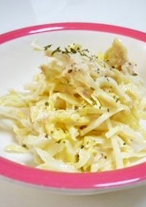 キャベツたっぷりツナサラダ-レシピのメイン写真