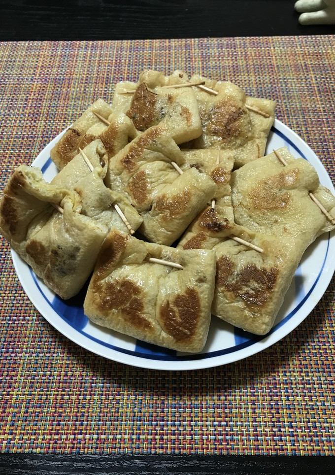 油揚げで簡単！納豆包み焼-レシピのメイン写真