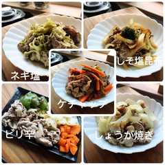 รูปของ ＊作り置き＊豚肉＊5種＊冷凍保存＊