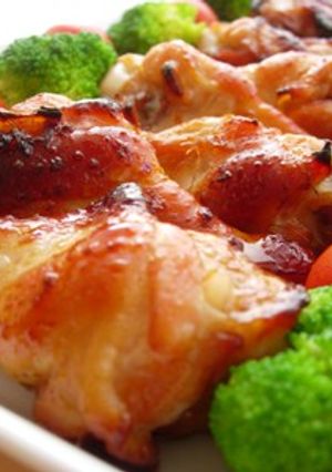 鶏手羽のこっくり中華風グリル焼き-レシピのメイン写真