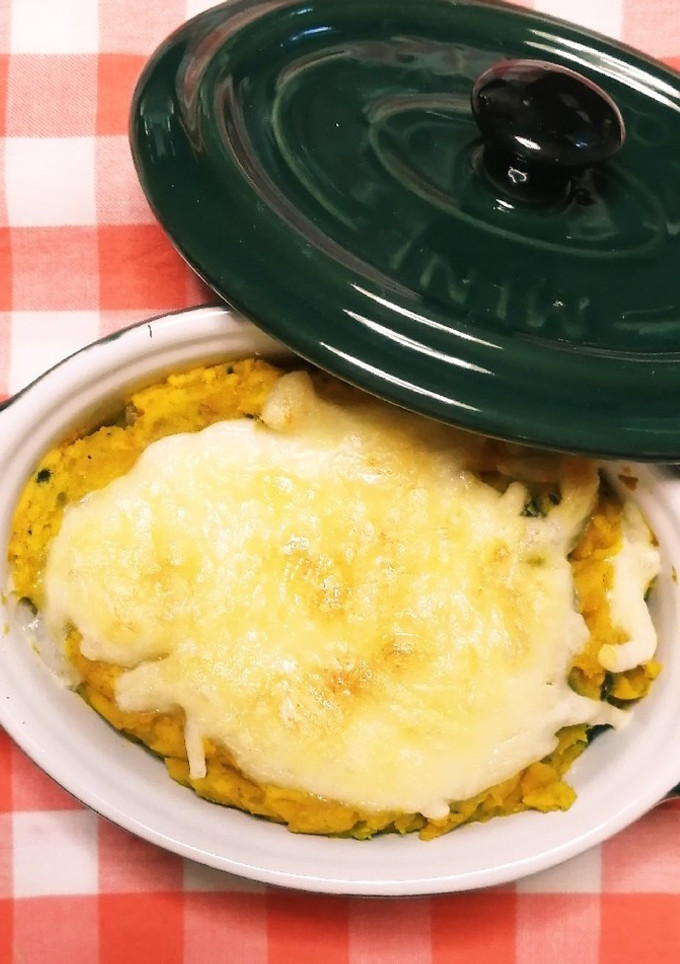 かぼちゃと玉ねぎのチーズ焼き☆-レシピのメイン写真