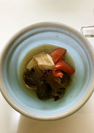 なすと薄揚げの煮物（炊飯器調理）-レシピのメイン写真