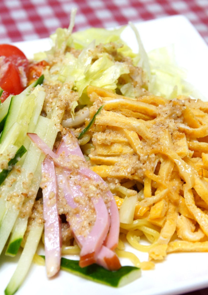 自家製ごまだれの冷やし中華-レシピのメイン写真