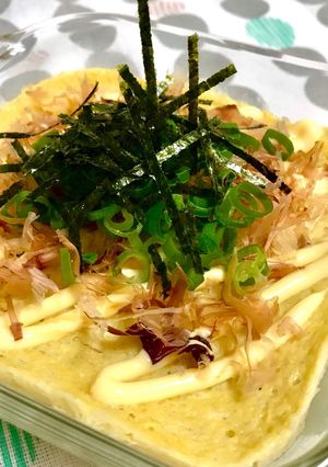 簡単!レンジでシンプルな山芋鉄板-レシピのメイン写真