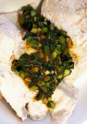 胸肉ネギ味噌和え-レシピのメイン写真