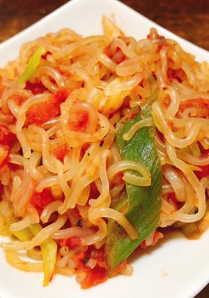 白滝の和風トマト煮-レシピのメイン写真