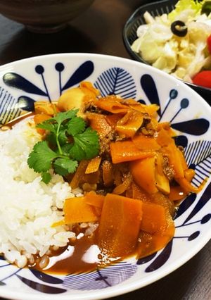 人参とエリンギのカレー-レシピのメイン写真