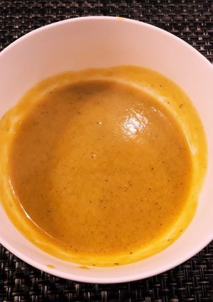 牛乳不使用！カボチャと豆腐のスープ-レシピのメイン写真